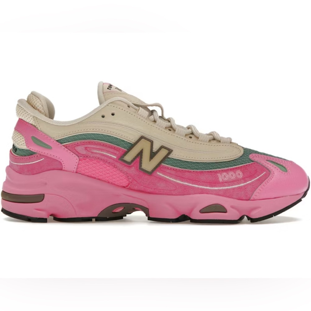 New Balance 1000 “Real Pink” Sandstone & Green (Women’s & Men) Shoes